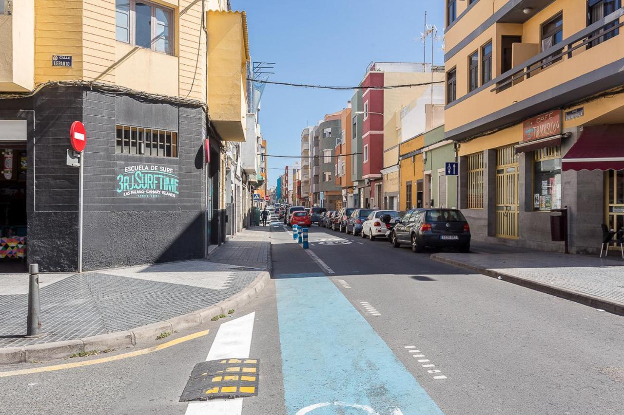 לאס פאלמס דה גראן קנאריה Flatguest Cicer - 3Bdr + Balcony + Beach מראה חיצוני תמונה
